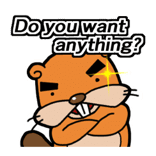 VIVA VIVA BEAVER and HIPPO sticker #1731268