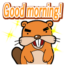 VIVA VIVA BEAVER and HIPPO sticker #1731278