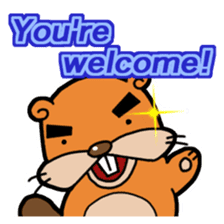 VIVA VIVA BEAVER and HIPPO sticker #1731286