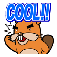 VIVA VIVA BEAVER and HIPPO sticker #1731298