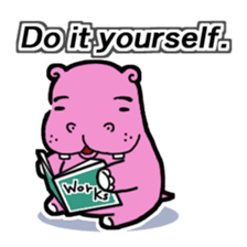 VIVA VIVA BEAVER and HIPPO sticker #1731299