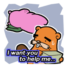 VIVA VIVA BEAVER and HIPPO sticker #1731302