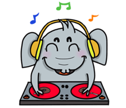 Chi Cha Elephant sticker #1731985