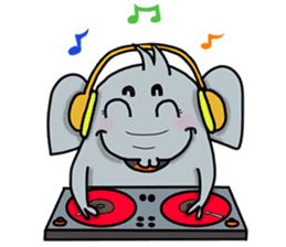 Chi Cha Elephant sticker #1731985
