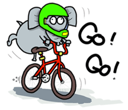 Chi Cha Elephant sticker #1731986