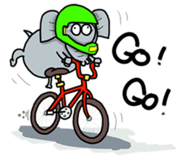 Chi Cha Elephant sticker #1731986