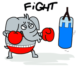 Chi Cha Elephant sticker #1731988