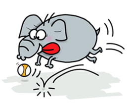 Chi Cha Elephant sticker #1731989