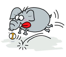 Chi Cha Elephant sticker #1731989