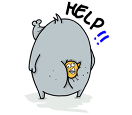 Chi Cha Elephant sticker #1731990