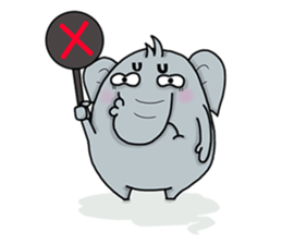 Chi Cha Elephant sticker #1731994