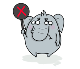 Chi Cha Elephant sticker #1731994