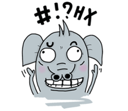 Chi Cha Elephant sticker #1731995