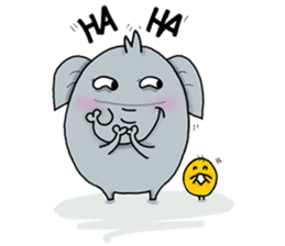 Chi Cha Elephant sticker #1731996