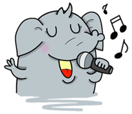 Chi Cha Elephant sticker #1731999