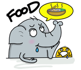 Chi Cha Elephant sticker #1732002