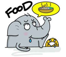 Chi Cha Elephant sticker #1732002