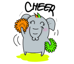 Chi Cha Elephant sticker #1732005