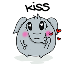 Chi Cha Elephant sticker #1732008