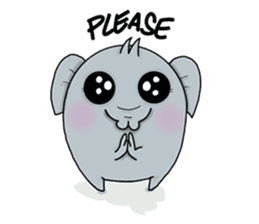 Chi Cha Elephant sticker #1732010