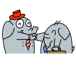 Chi Cha Elephant sticker #1732011