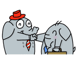 Chi Cha Elephant sticker #1732011