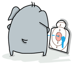 Chi Cha Elephant sticker #1732013