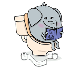 Chi Cha Elephant sticker #1732014