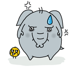 Chi Cha Elephant sticker #1732015