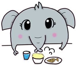 Chi Cha Elephant sticker #1732017