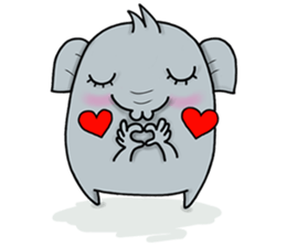 Chi Cha Elephant sticker #1732021