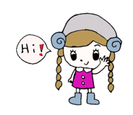 Animal Girls Collection(English) sticker #1732106