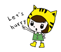 Animal Girls Collection(English) sticker #1732113