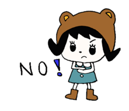 Animal Girls Collection(English) sticker #1732121