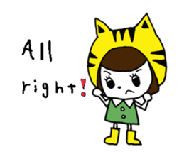 Animal Girls Collection(English) sticker #1732127