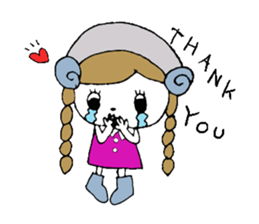 Animal Girls Collection(English) sticker #1732129