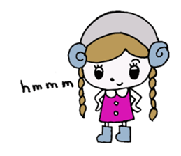 Animal Girls Collection(English) sticker #1732134