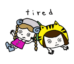 Animal Girls Collection(English) sticker #1732136