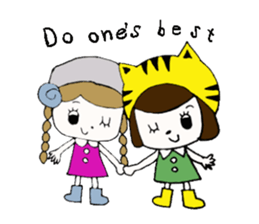 Animal Girls Collection(English) sticker #1732143