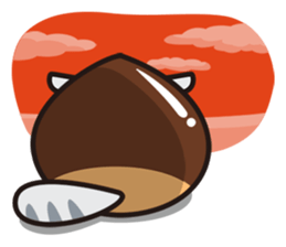 KURI-MARRON sticker #1732587