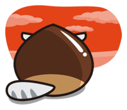 KURI-MARRON sticker #1732587