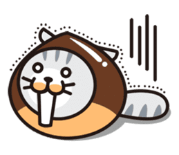 KURI-MARRON sticker #1732591
