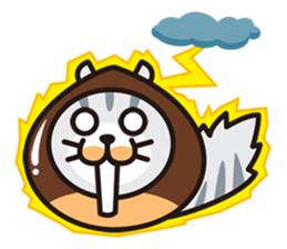 KURI-MARRON sticker #1732603