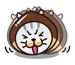 KURI-MARRON sticker #1732614