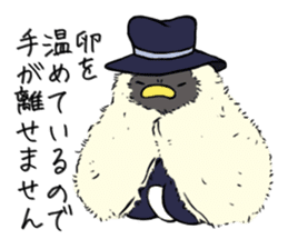 Gentlemman Penguin sticker #1732764