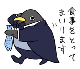 Gentlemman Penguin sticker #1732780