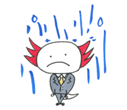 Axolotl president sticker #1732788