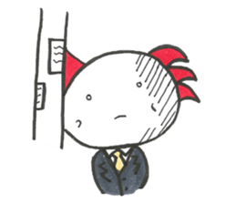 Axolotl president sticker #1732790