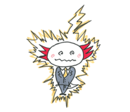 Axolotl president sticker #1732791