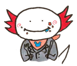 Axolotl president sticker #1732800